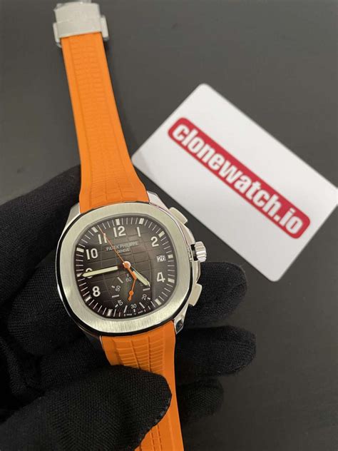 Top Grade Clone Patek Philippe Aquanaut Orange 5968A Chrono